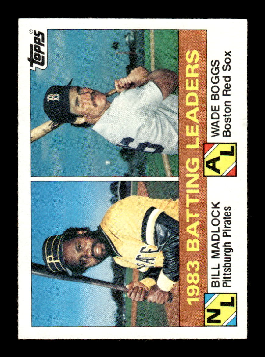 1984 Topps #131 1983 Batting Leaders Boston Red Sox VG CS26016918