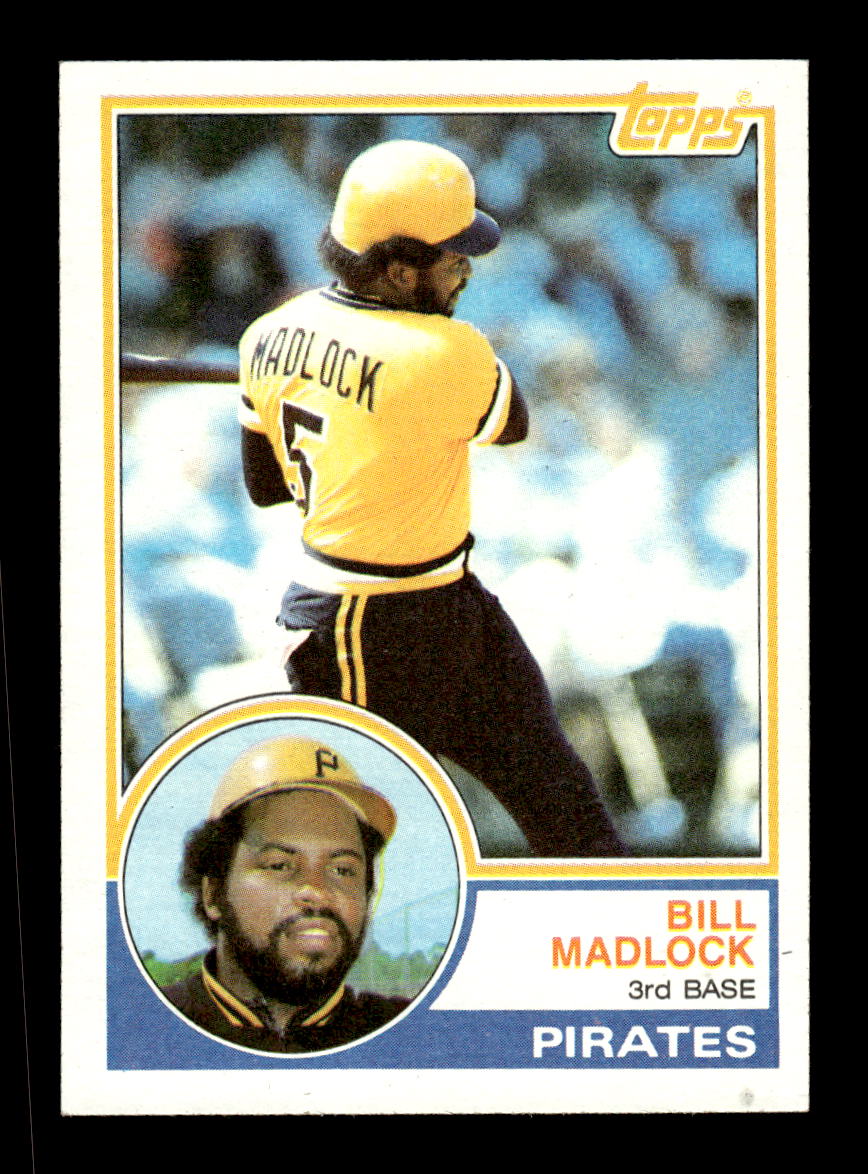 1983 Topps #645 Bill Madlock Pittsburgh Pirates VG CS26016919