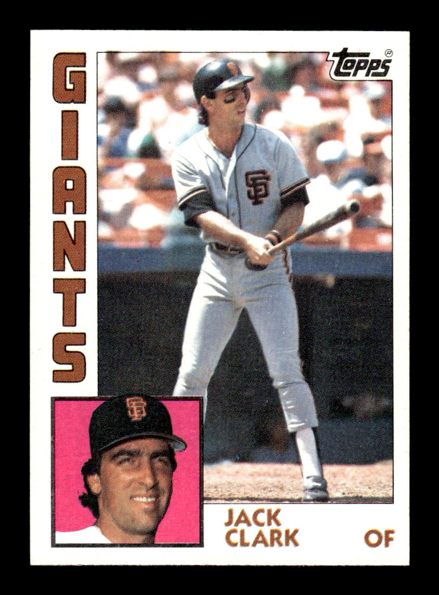 1984 Topps #690 Jack Clark San Francisco Giants VG CS26016920