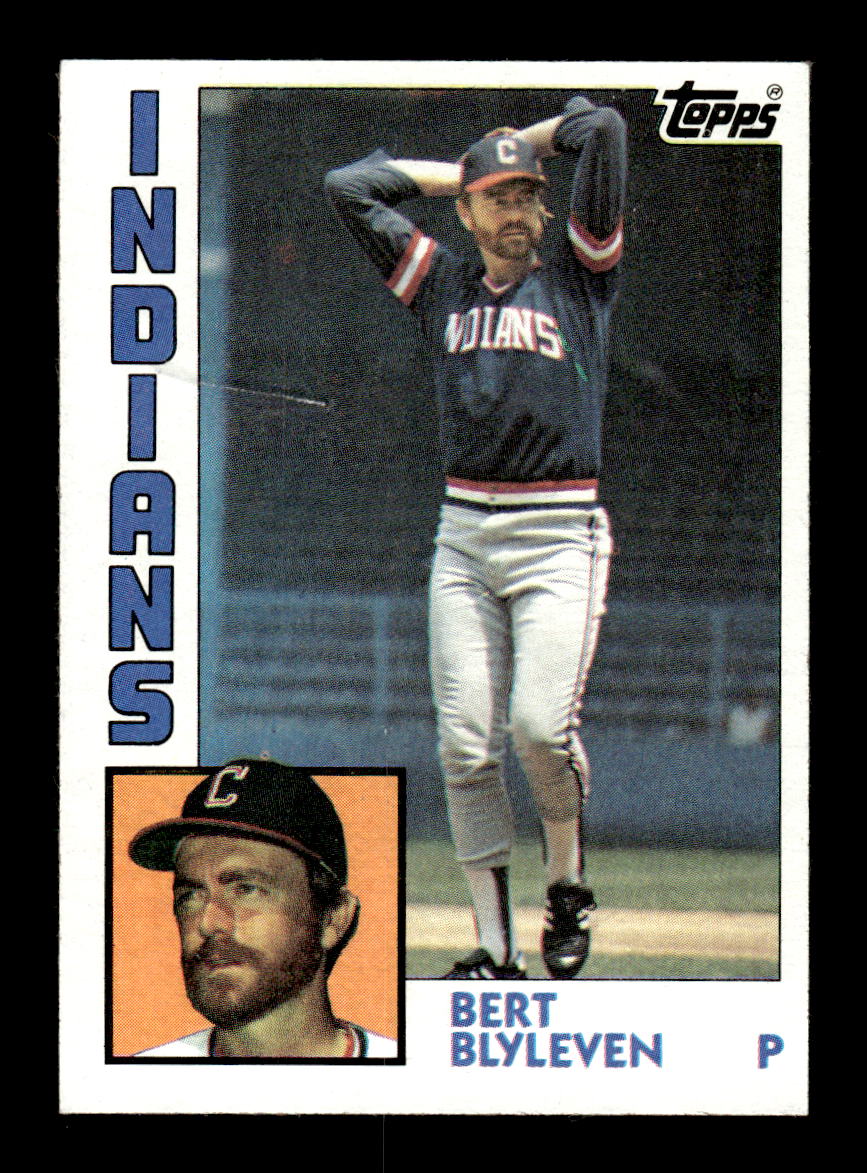 1984 Topps #789 Bert Blyleven Cleveland Indians VG CS26016921