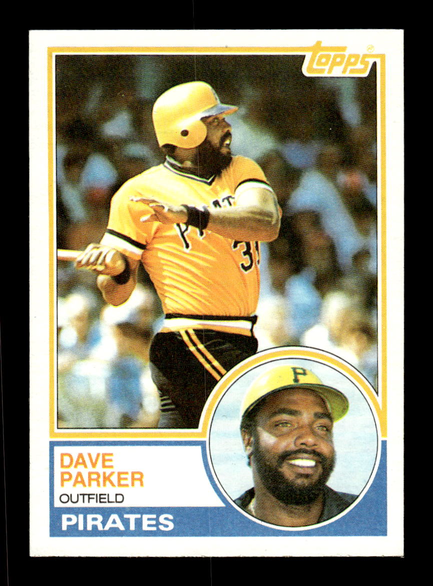 1983 Topps #205 Dave Parker Pittsburgh Pirates VG CS26016922