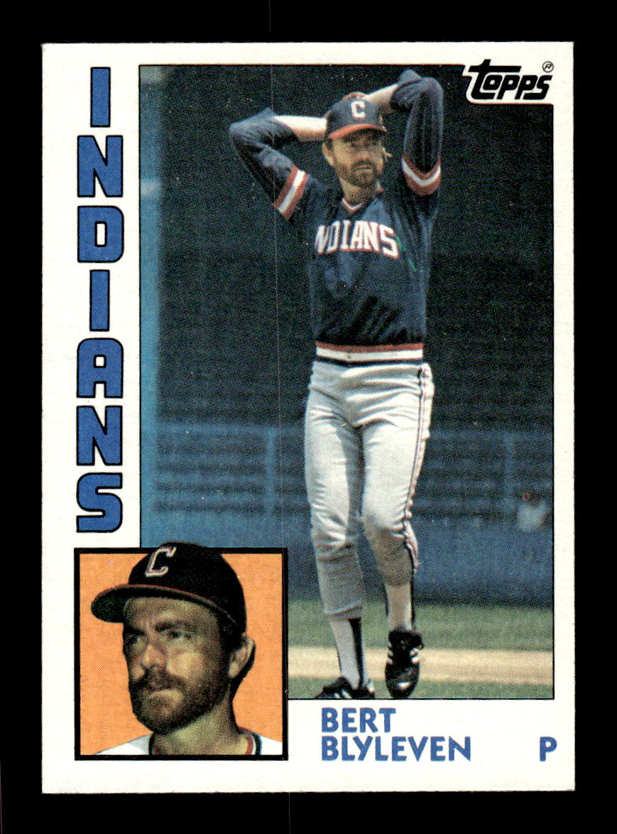 1984 Topps #789 Bert Blyleven Cleveland Indians VG CS26016923