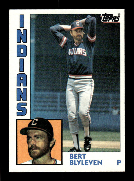 1984 Topps #789 Bert Blyleven Cleveland Indians VG CS26016923