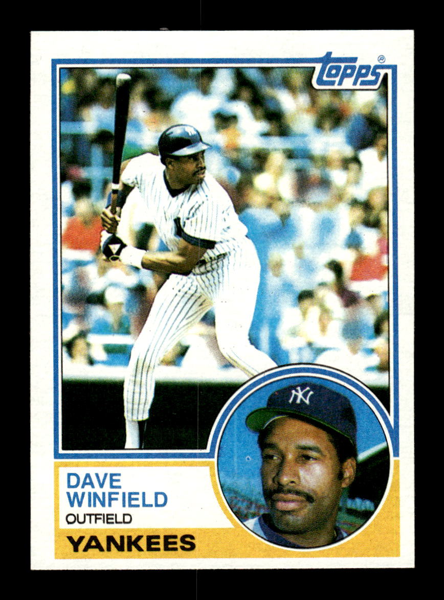 1983 Topps #770 Dave Winfield New York Yankees VG CS26016924