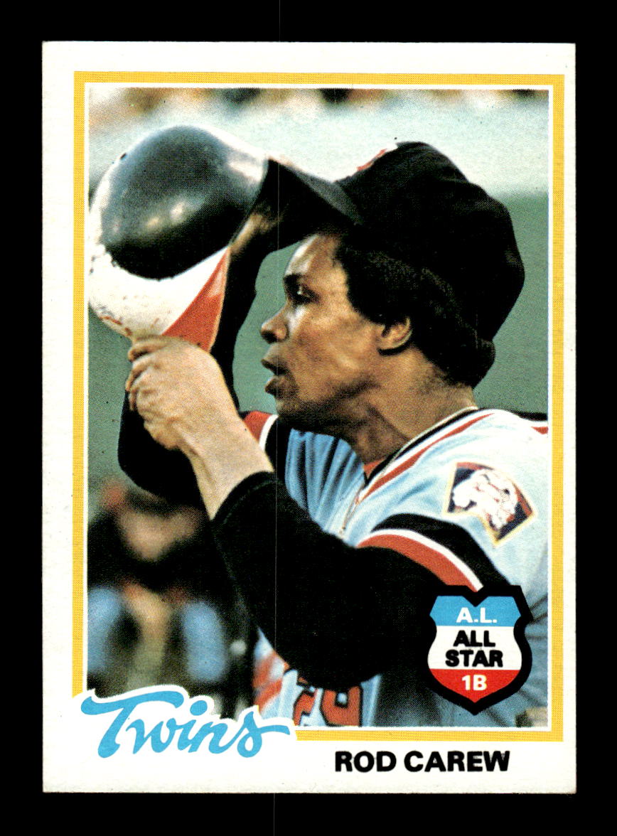1978 Topps #580 Rod Carew Minnesota Twins VG CS26016930