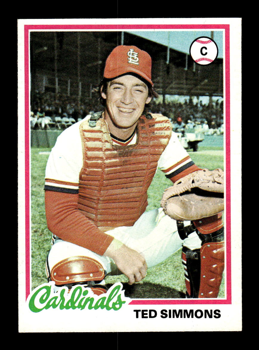1978 Topps #380 Ted Simmons St. Louis Cardinals VG CS26016931