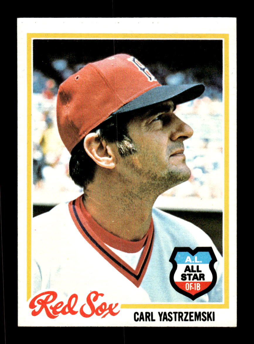 1978 Topps #40 Carl Yastrzemski Boston Red Sox VG CS26016932