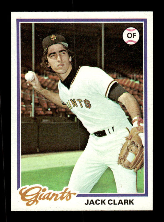 1978 Topps #384 Jack Clark VG CS26016933