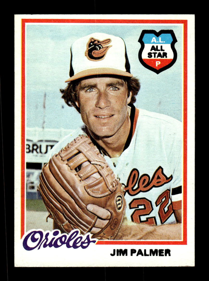 1978 Topps #160 Jim Palmer Baltimore Orioles VG CS26016936