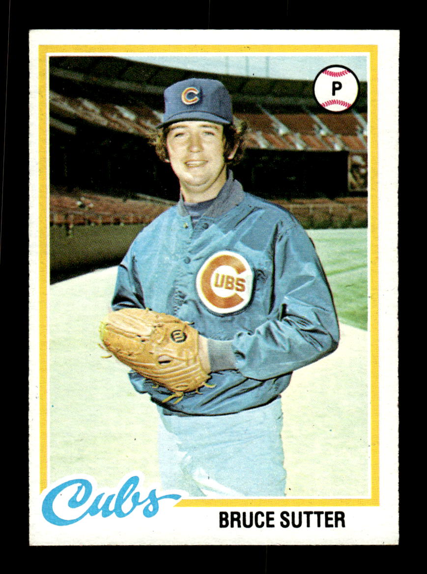 1978 Topps #325 Bruce Sutter Chicago Cubs EX CS26016944