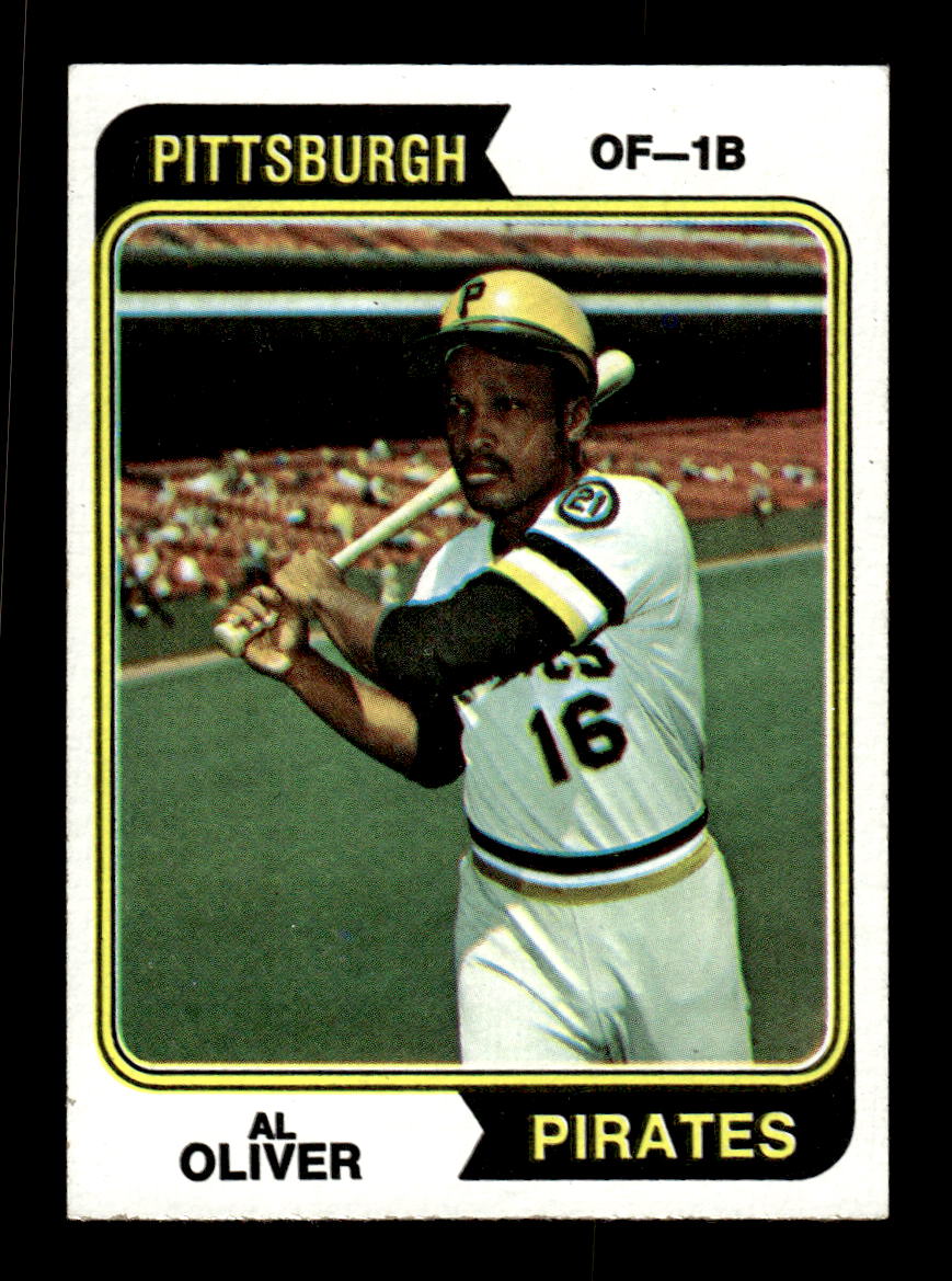 1974 Topps #52 Al Oliver Pittsburgh Pirates EX CS26016946