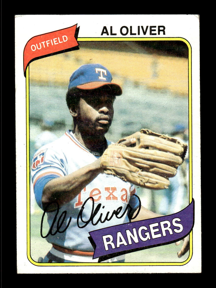 1980 Topps #260 Al Oliver Texas Rangers EX CS26016951