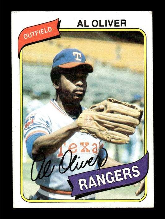 1980 Topps #260 Al Oliver Texas Rangers EX CS26016951