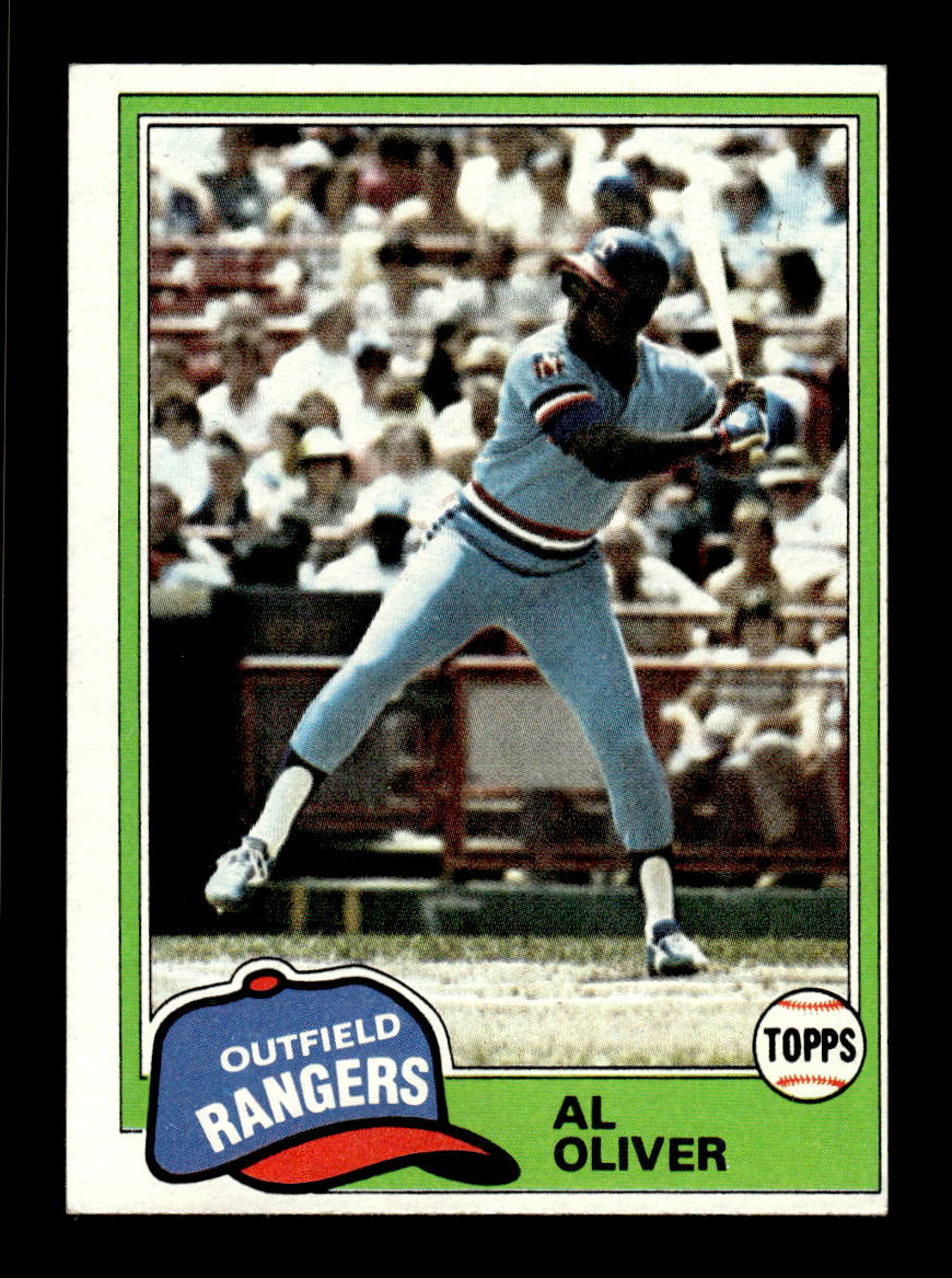 1981 Topps #70 Al Oliver Texas Rangers EX CS26016953
