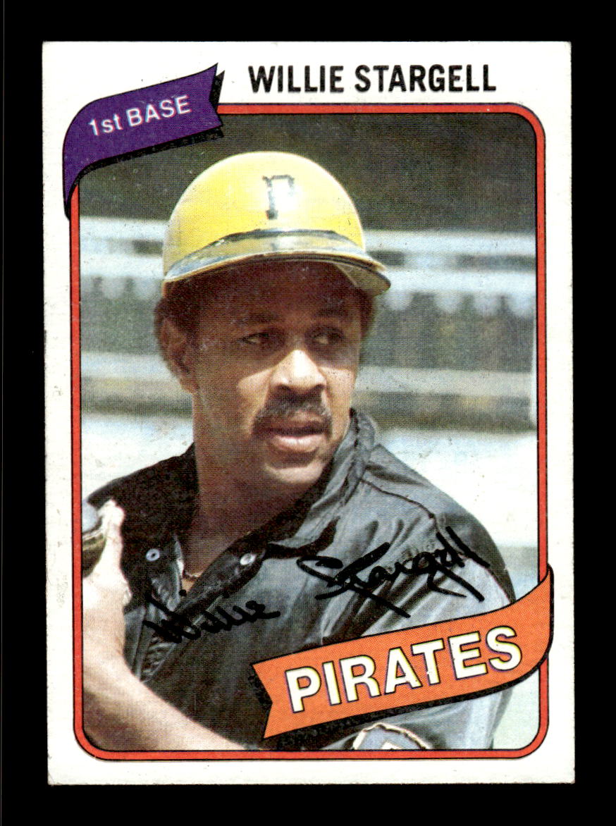 1980 Topps #610 Willie Stargell Pittsburgh Pirates EX CS26016954