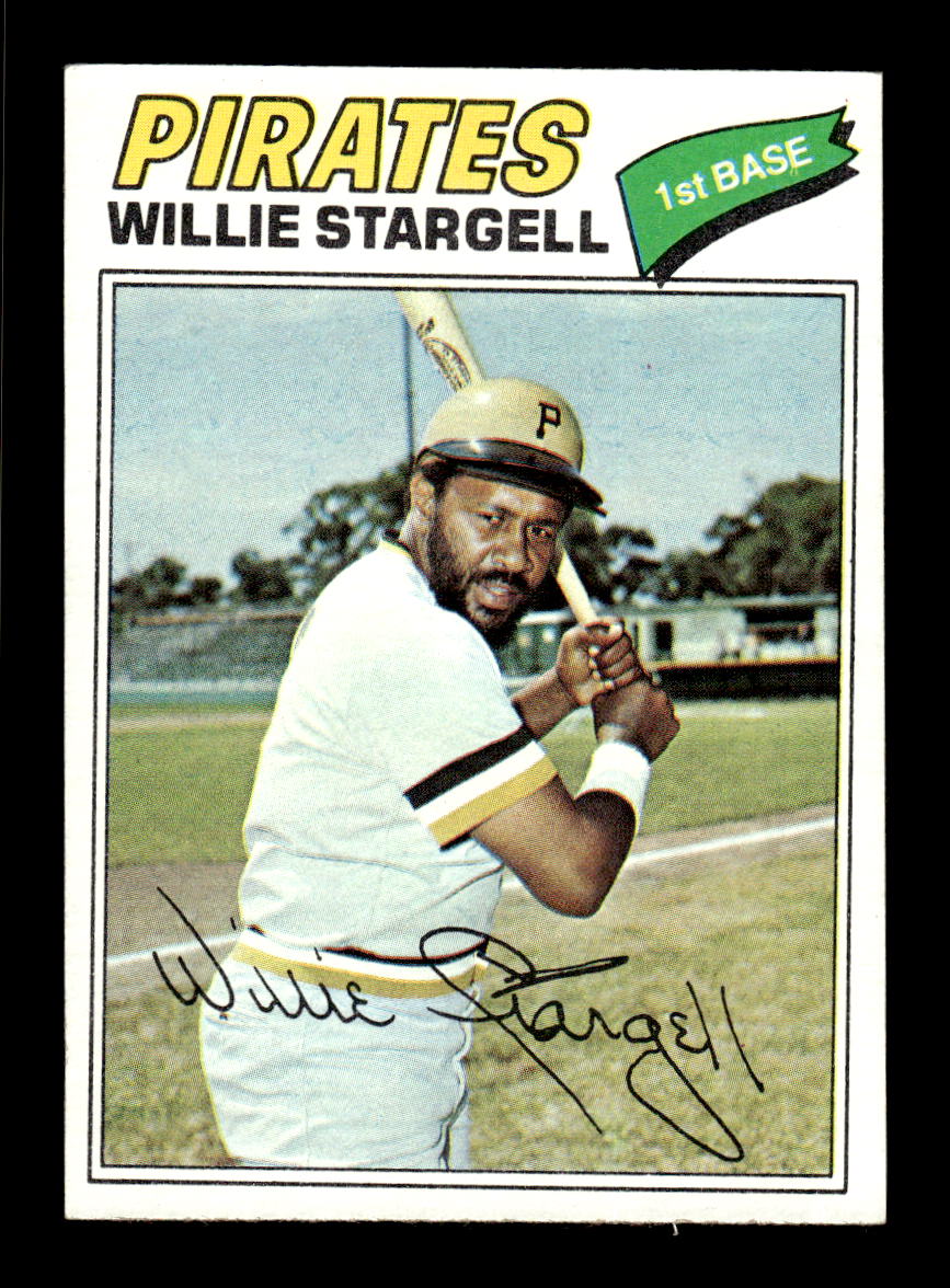 1977 Topps #460 Willie Stargell Pittsburgh Pirates EX CS26016955