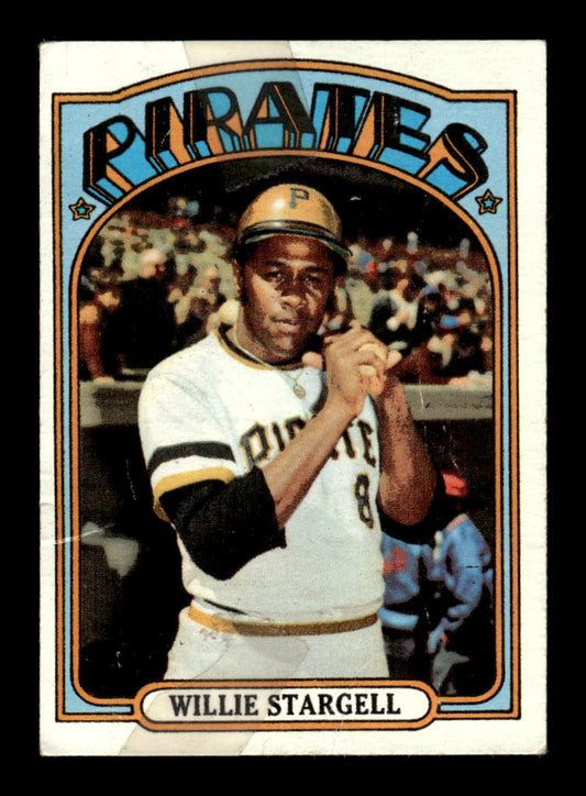 1972 Topps #447 Willie Stargell Pittsburgh Pirates Poor CS26016958
