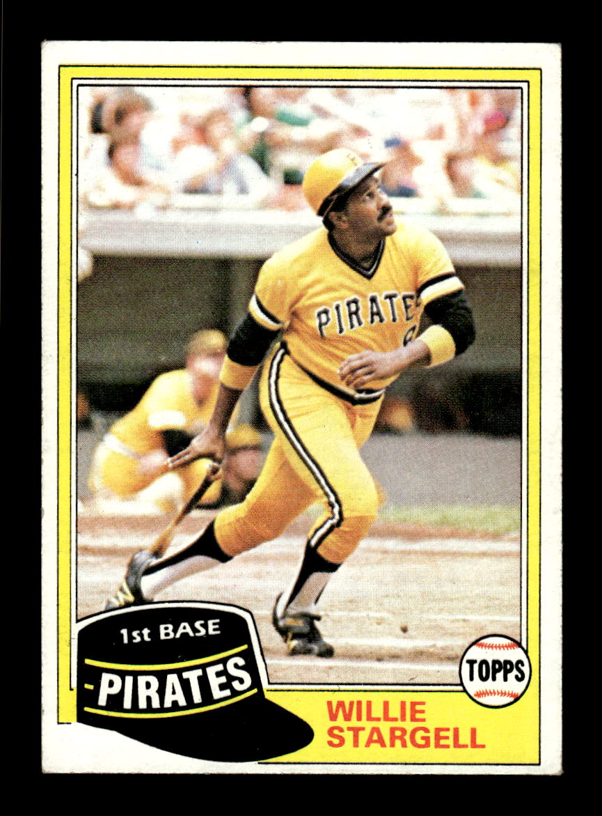 1981 Topps #380 Willie Stargell Pittsburgh Pirates EX CS26016960
