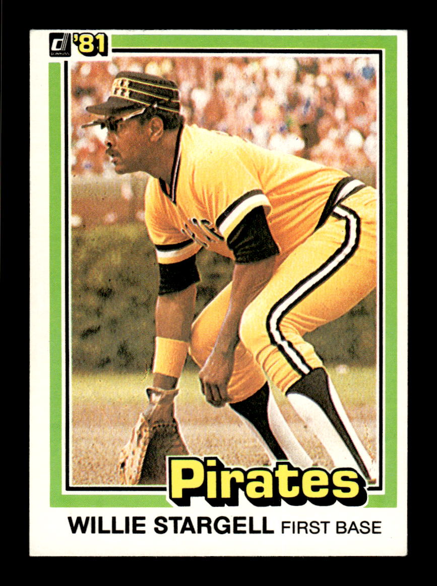 1981 Donruss #12 Willie Stargell Pittsburgh Pirates EX CS26016961