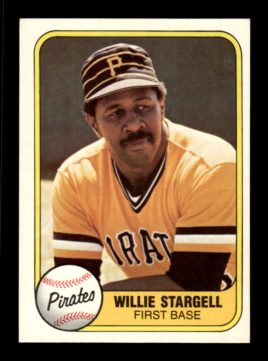 1981 Fleer #363 Willie Stargell Pittsburgh Pirates EX CS26016962