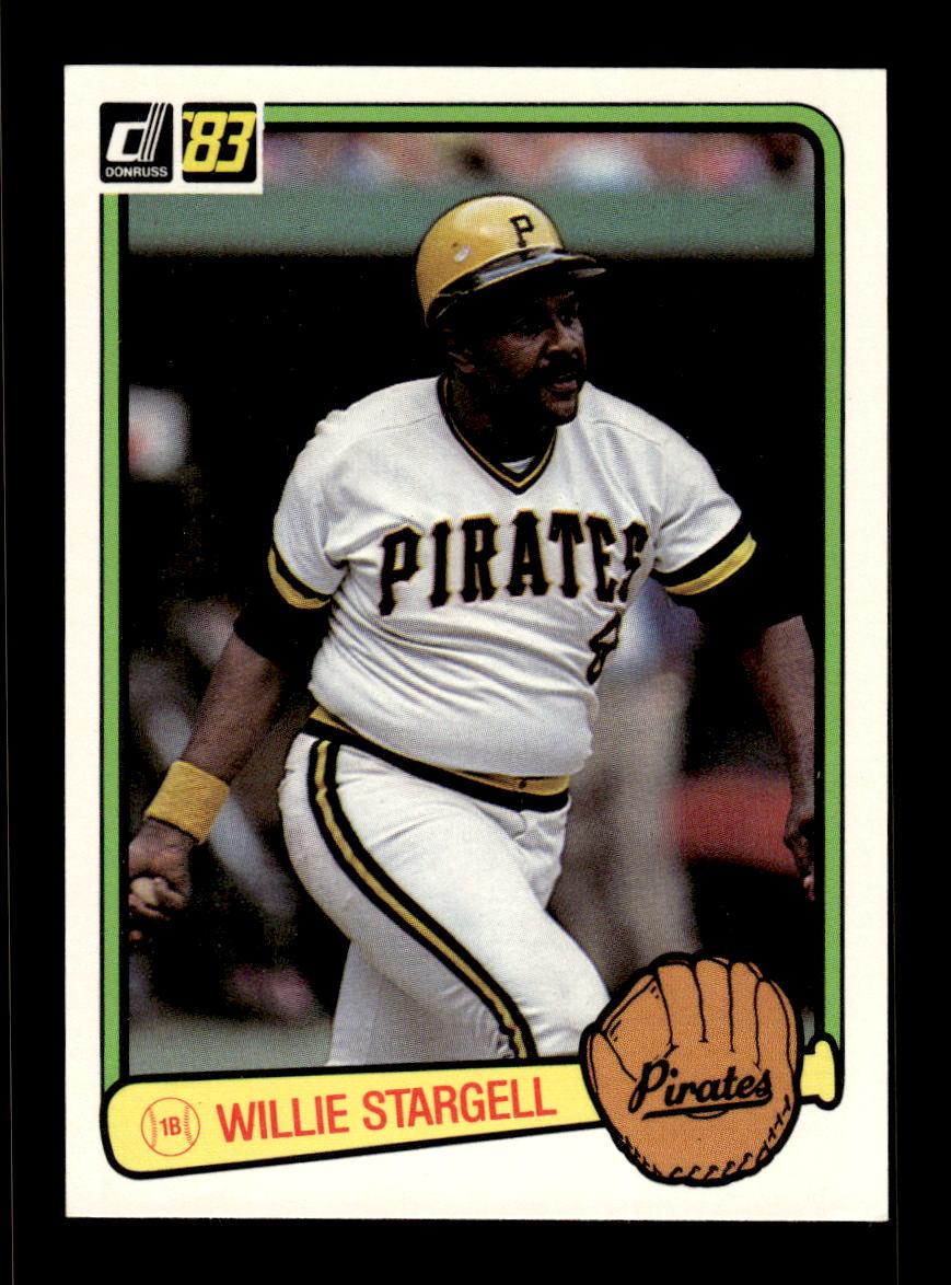 1983 Donruss #610 Willie Stargell Pittsburgh Pirates EX CS26016964
