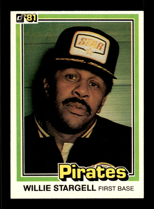 1981 Donruss #132 Willie Stargell Pittsburgh Pirates EX CS26016965