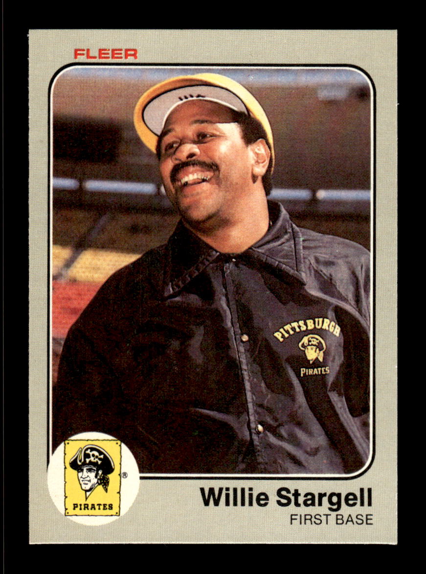 1983 Fleer #324 Willie Stargell Pittsburgh Pirates EX CS26016966