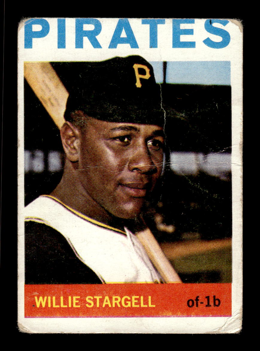 1964 Topps #342 Willie Stargell Pittsburgh Pirates Poor CS26016969