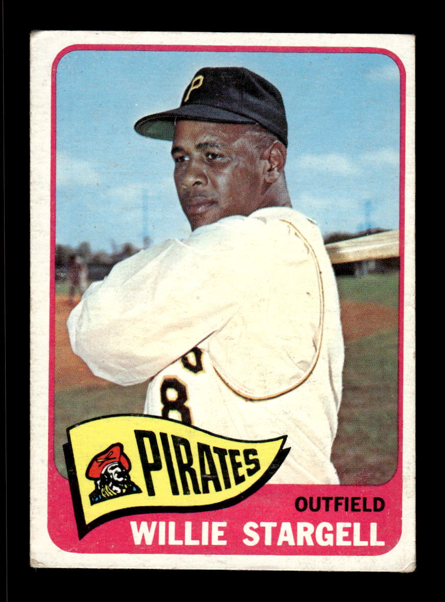1965 Topps #377 Willie Stargell Pittsburgh Pirates VG CS26016970
