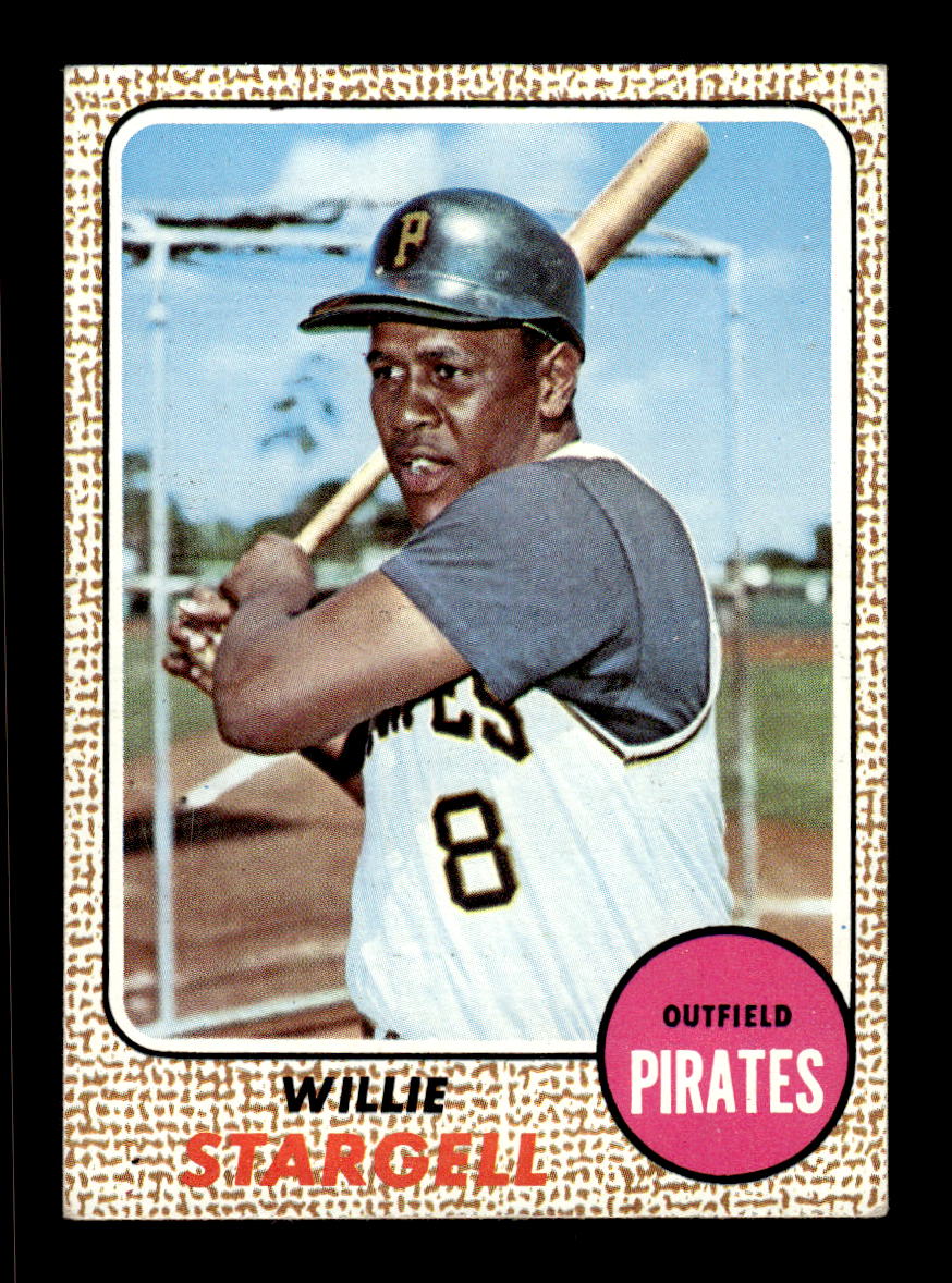 1968 Topps #86 Willie Stargell Pittsburgh Pirates EX CS26016971