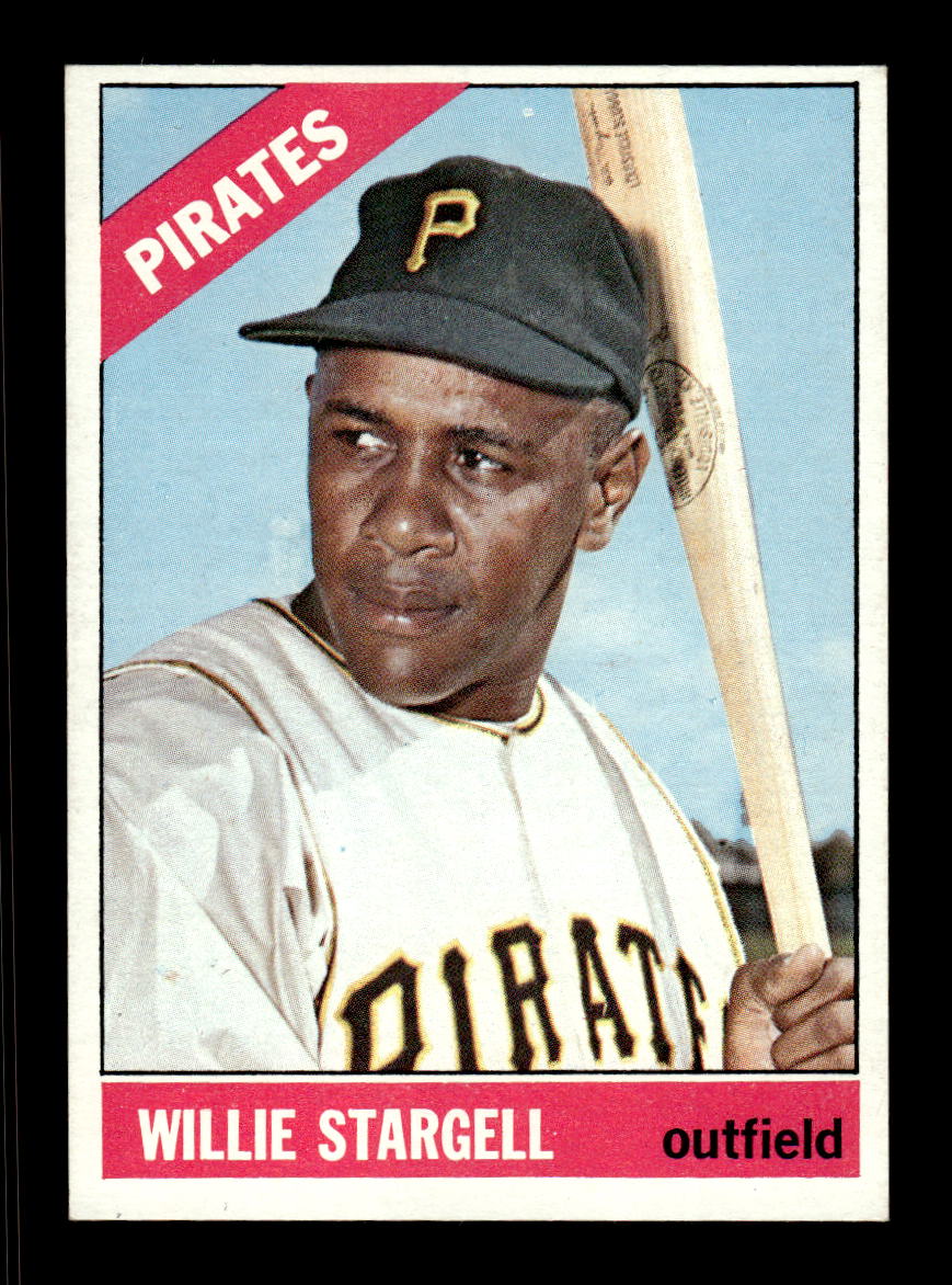 1966 Topps #255 Willie Stargell Pittsburgh Pirates VGEX CS26016973