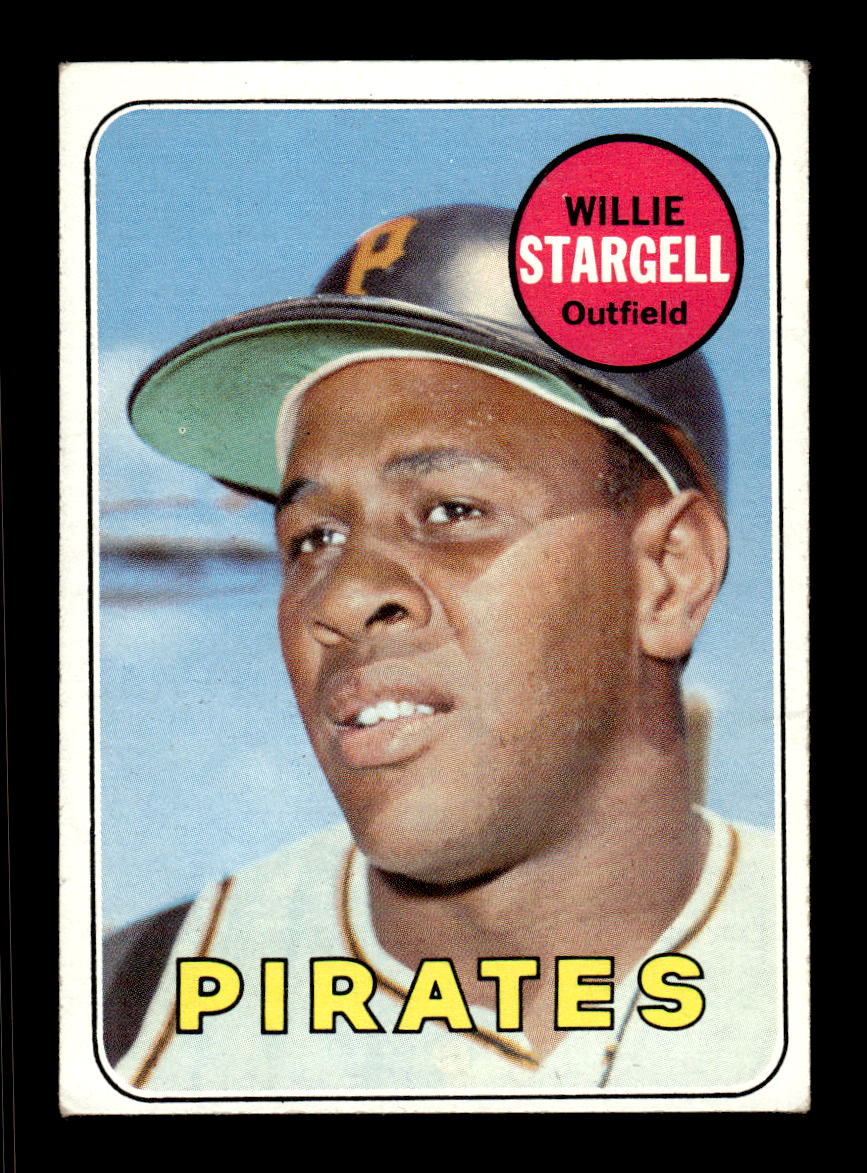 1969 Topps #545 Willie Stargell Pittsburgh Pirates EX CS26016974