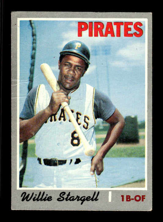 1970 Topps #470 Willie Stargell Pittsburgh Pirates POOR CS26016975