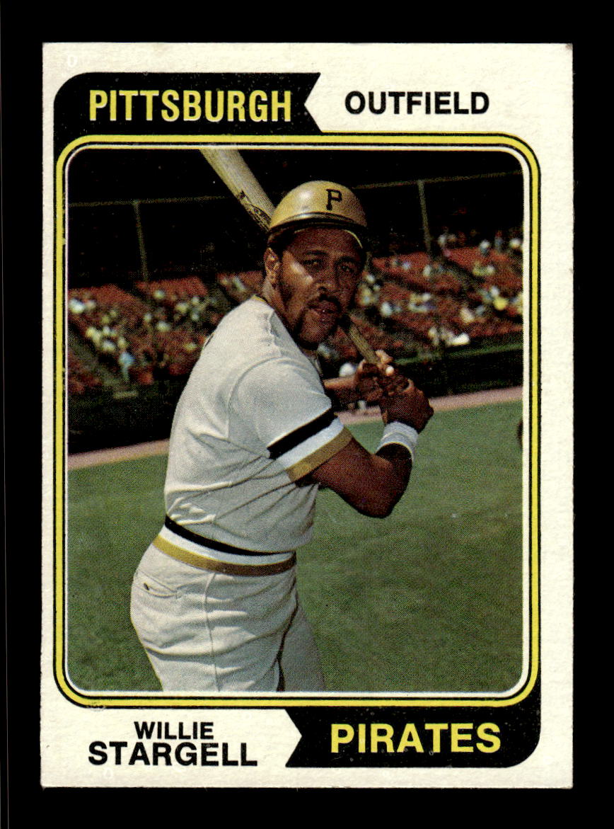 1974 Topps #100 Willie Stargell Pittsburgh Pirates EX CS26016977