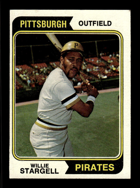 1974 Topps #100 Willie Stargell Pittsburgh Pirates EX CS26016977
