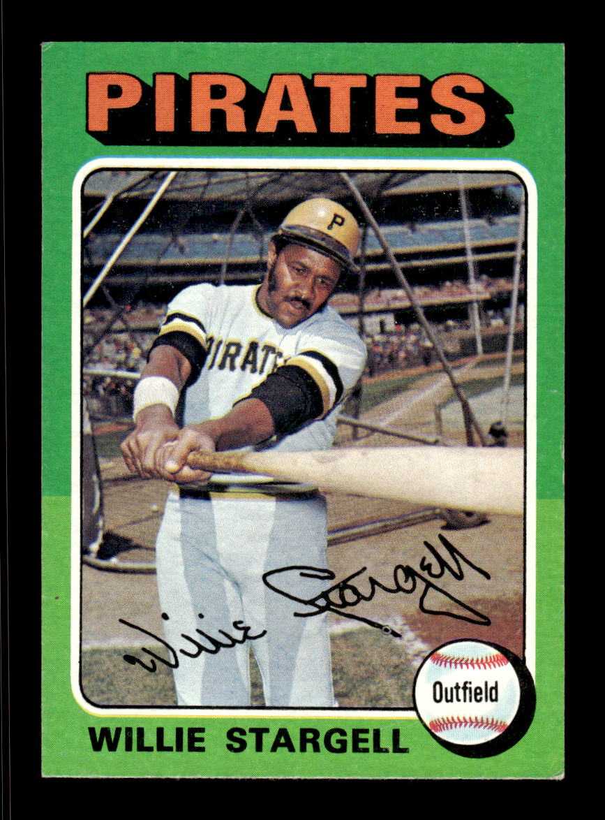 1975 Topps #100 Willie Stargell Pittsburgh Pirates EX CS26016978