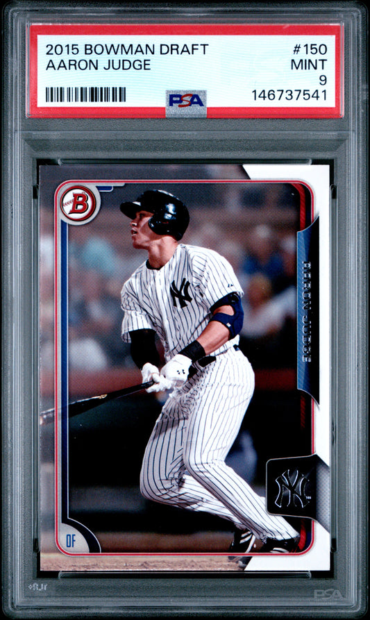 2015 Bowman Draft #150 Aaron Judge PSA 9 SN 146737541