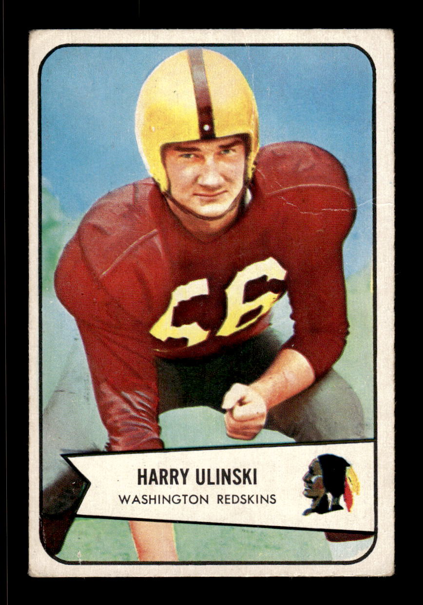 1954 Bowman #15 Harry Ulinski Washington Redskins F/G CS26017007