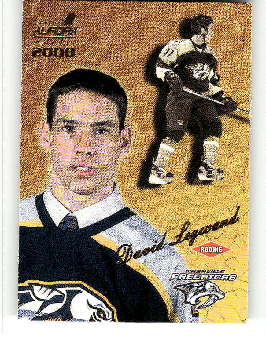 1999-00 Pacific Aurora #80 David Legwand Nashville Predators EX CS26017131