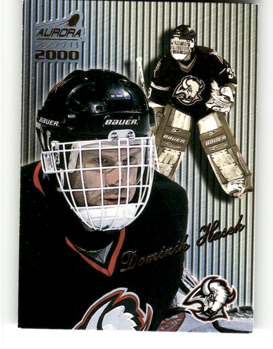 1999-00 Pacific Aurora #16 Dominik Hasek Buffalo Sabres EX CS26017133