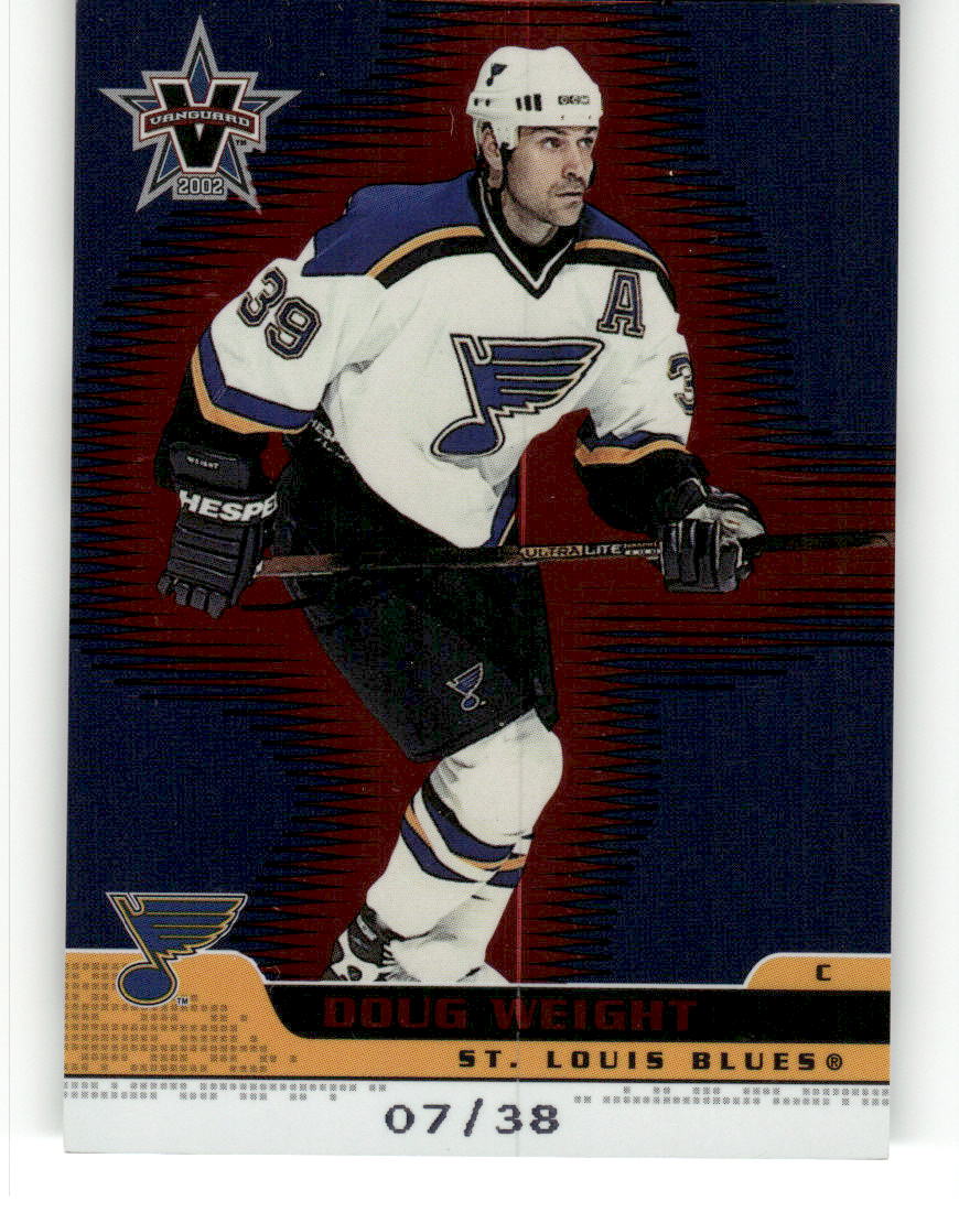 2001-02 Pacific Vanguard #84 Doug Weight St. Louis Blues EX CS26017137