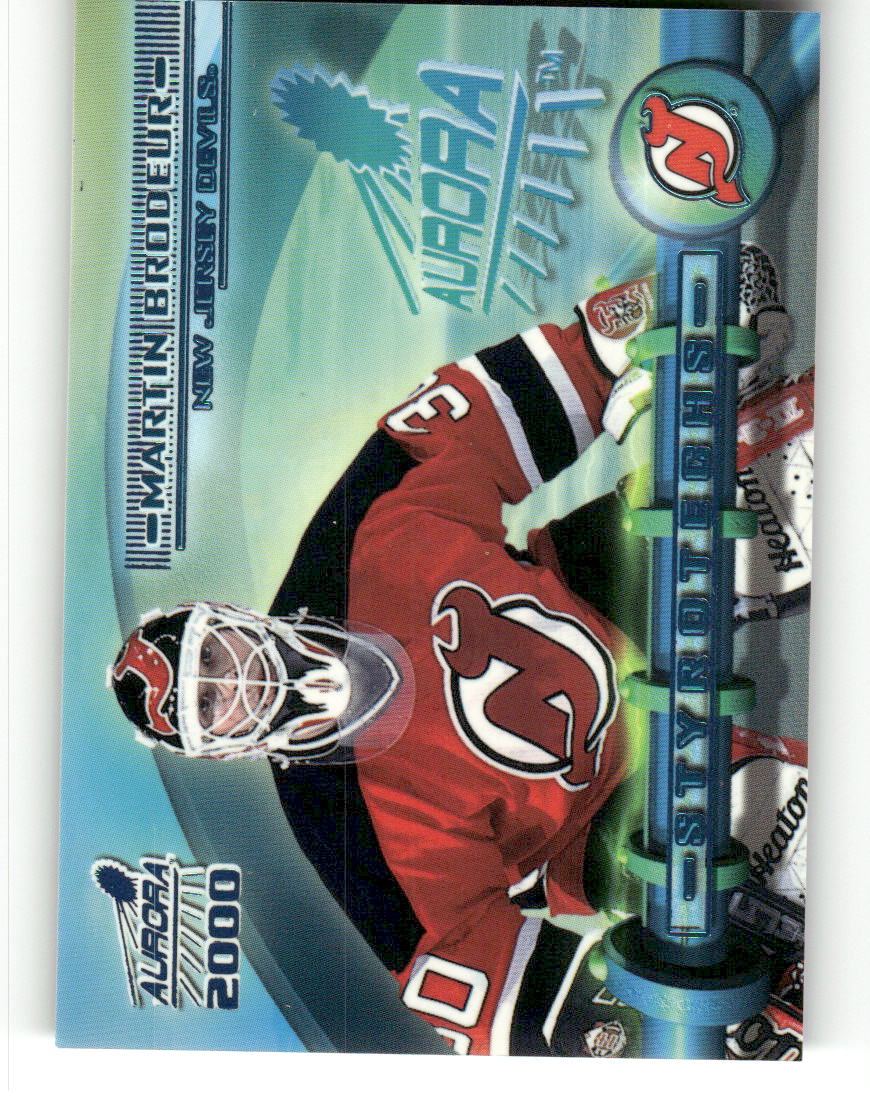 1999-00 Pacific Aurora #12 Martin Brodeur New Jersey Devils EX CS26017141