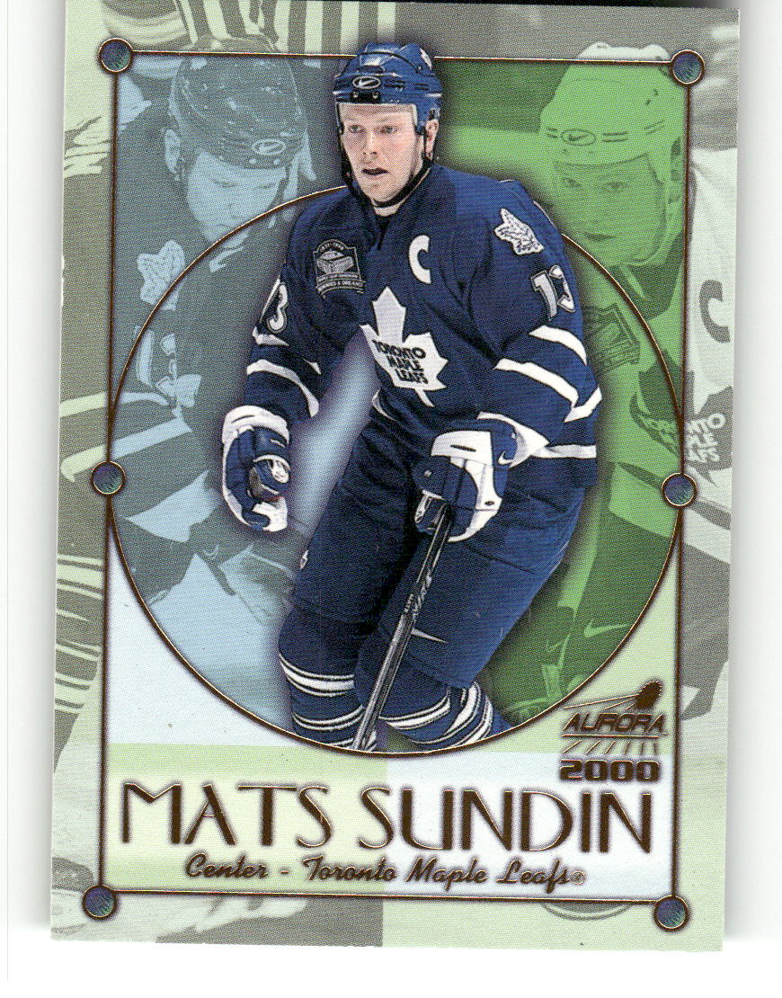 1999-00 Pacific Aurora #20 Mats Sundin Toronto Maple Leafs EX CS26017146
