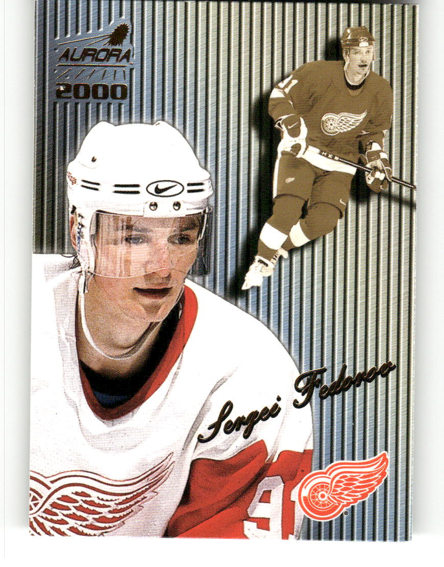 1999-00 Pacific Aurora #50 Sergei Fedorov Detroit Red Wings EX CS26017147