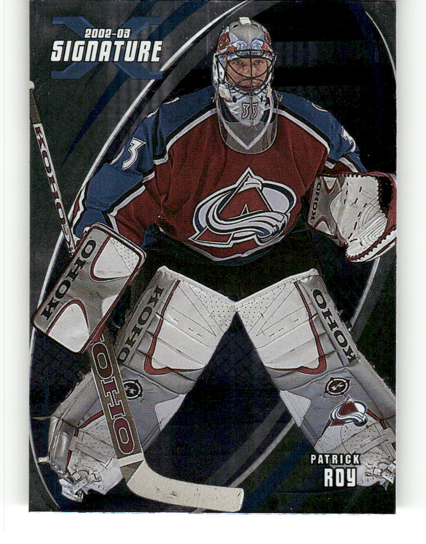 2002-03 Be a Player Signature Series #160 Patrick Roy EX CS26017153