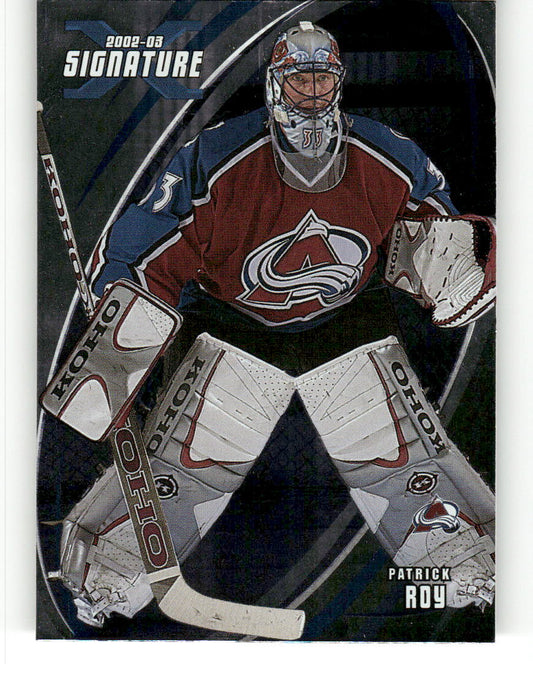 2002-03 Be a Player Signature Series #160 Patrick Roy EX CS26017153