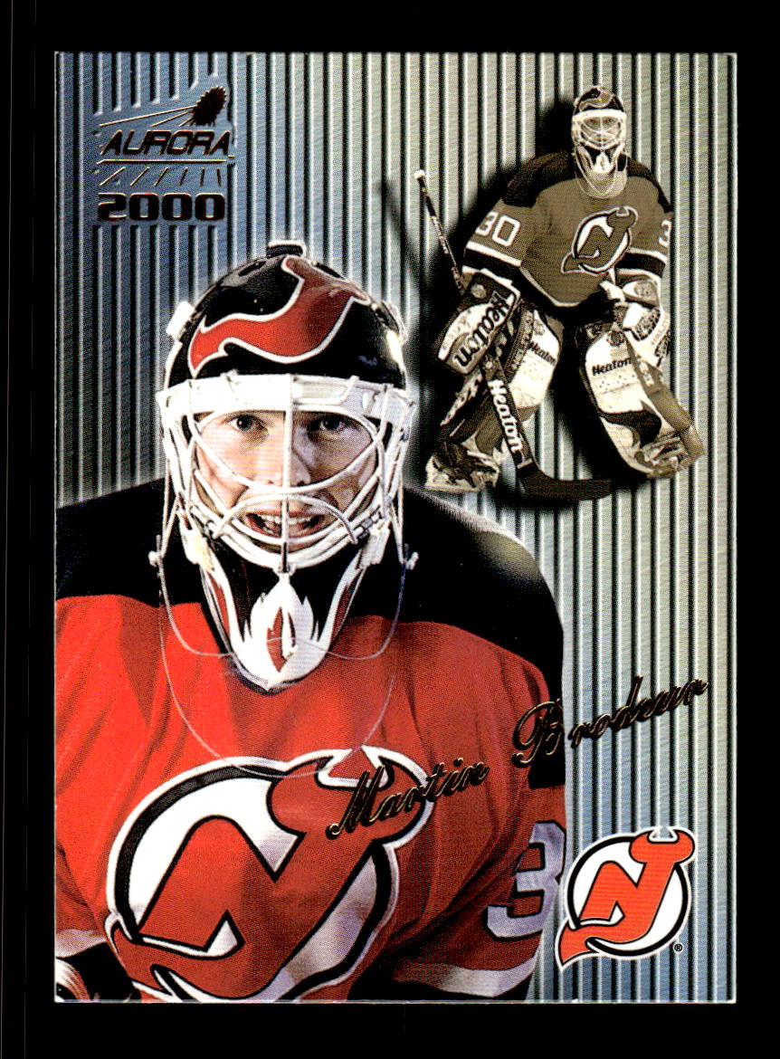 1999-00 Pacific Aurora #84 Martin Brodeur New Jersey Devils EX CS26017167