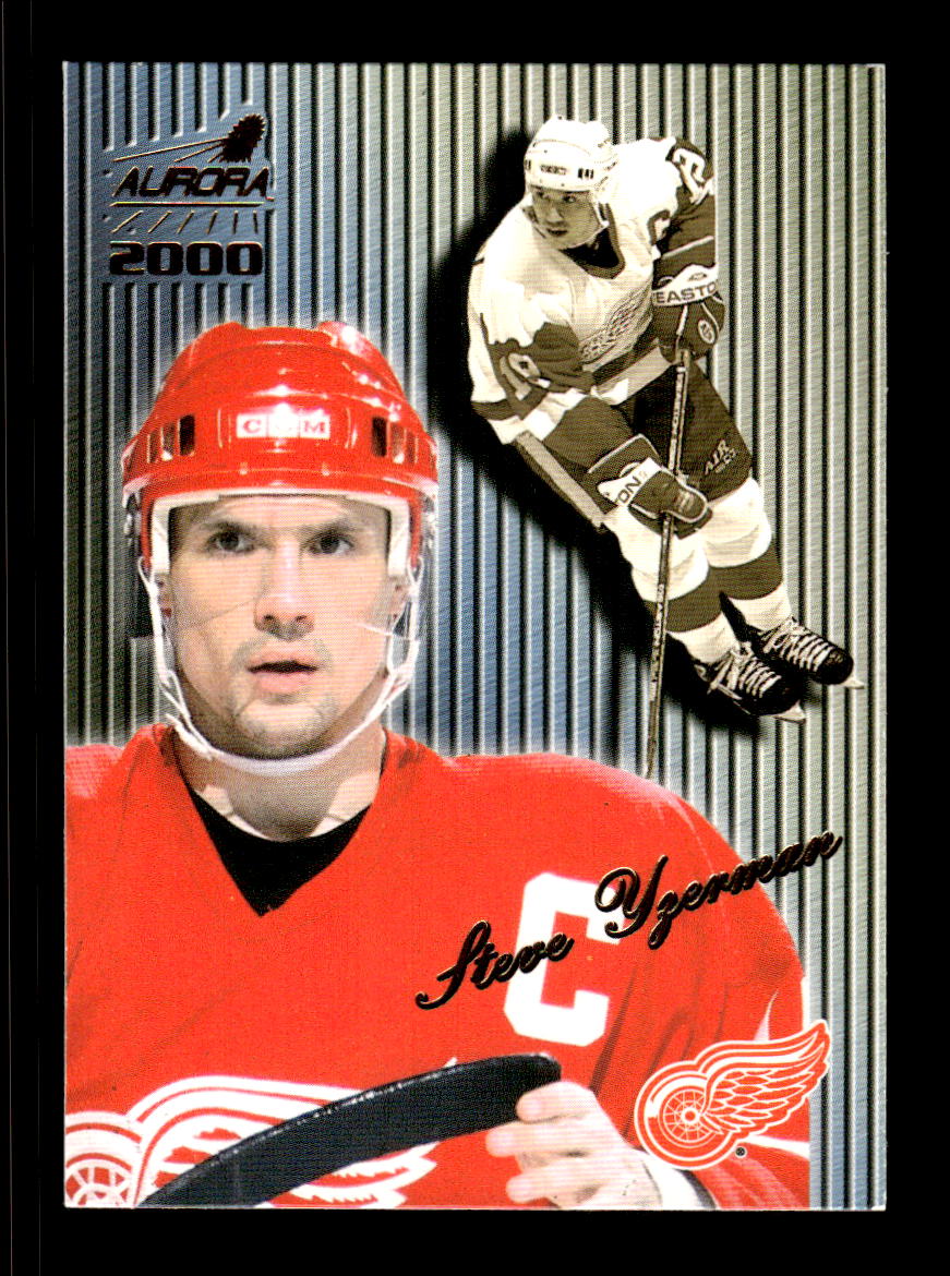 1999-00 Pacific Aurora #55 Steve Yzerman Detroit Red Wings EX CS26017168