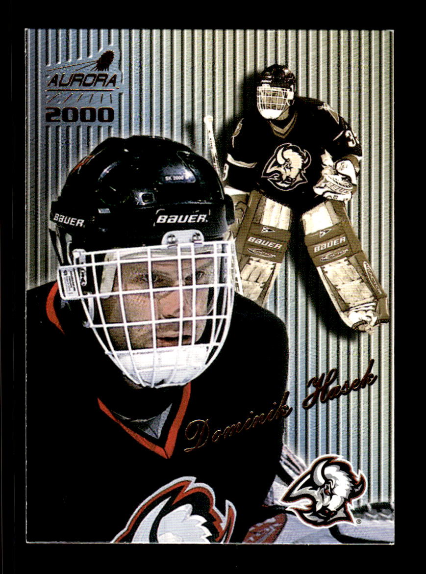 1999-00 Pacific Aurora #16 Dominik Hasek Buffalo Sabres EX CS26017177