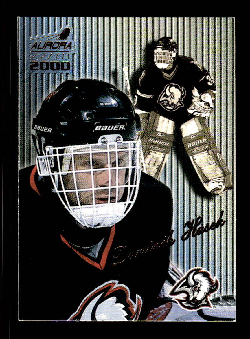 1999-00 Pacific Aurora #16 Dominik Hasek Buffalo Sabres EX CS26017178